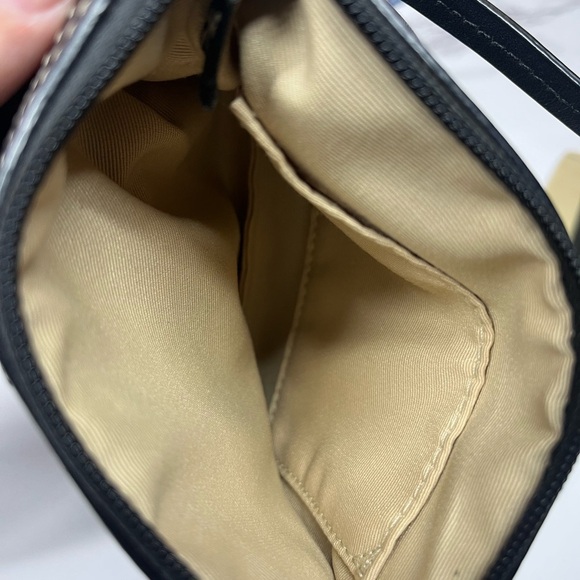 Coach Colette Zip Top Wristlet in Black - Picture 3 of 4